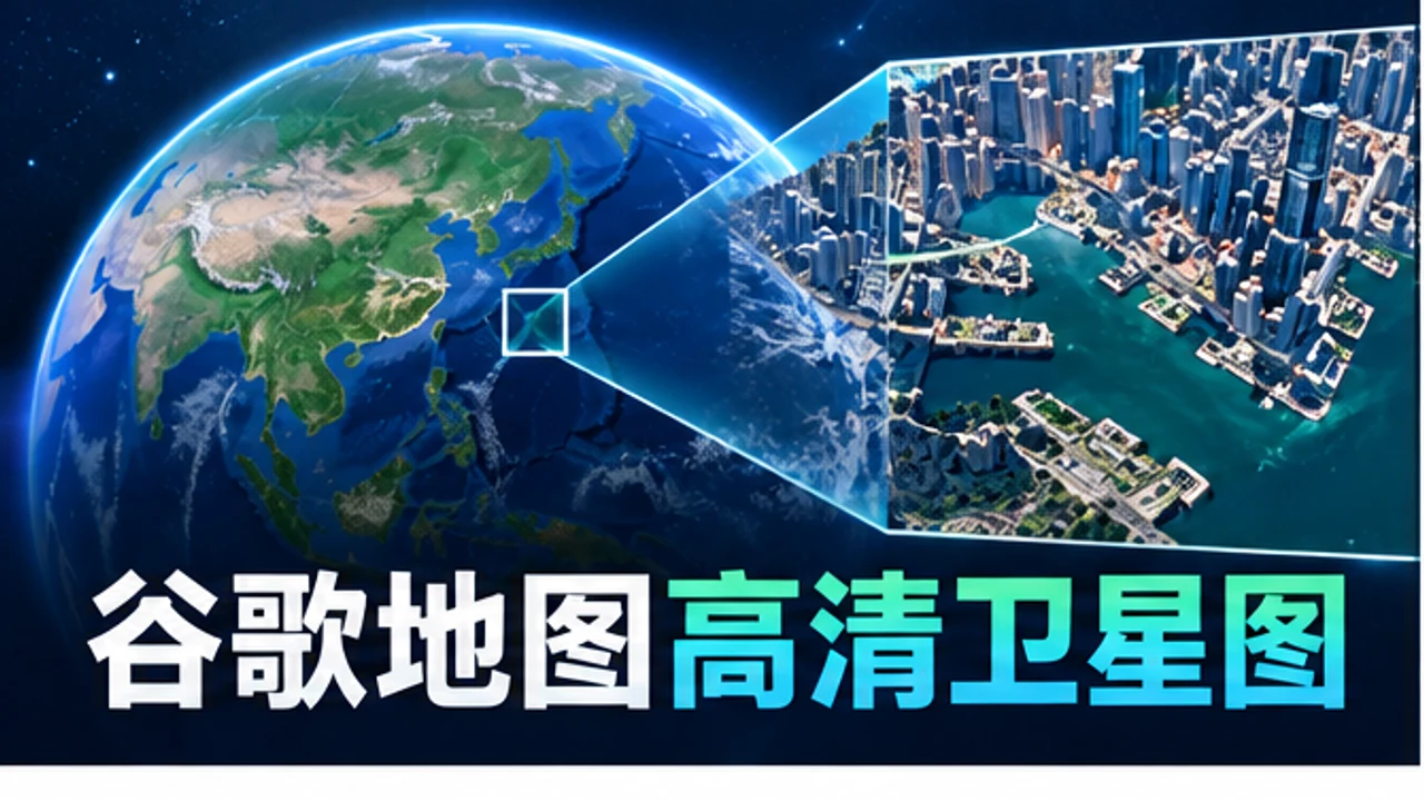 谷歌地图卫星地图高清版怎么看?影像图层使用说明